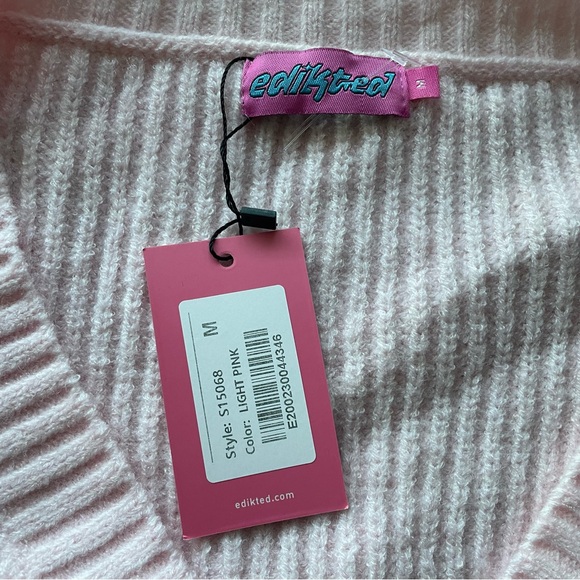 Edikted Sabrina Chunky Knit Cropped Cardigan - Picture 3 of 3